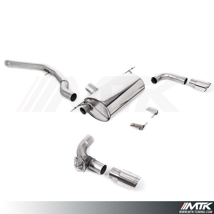 GPF-Back Milltek BMW  Serie 2 F22  M240i  avec FAP (2019 - 2020)